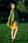 Niho Cape - 100% Lambs Wool - Green