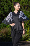 MOANA TOP - BLACK