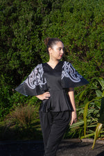 MOANA TOP - BLACK