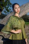 MOANA TOP - OLIVE