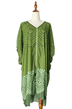LONG KAFTAN DRESS - NIHO OLIVE