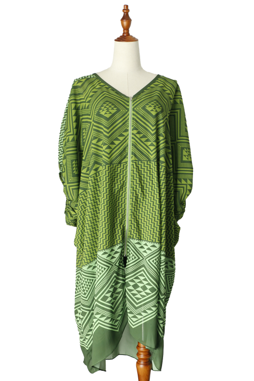 LONG KAFTAN DRESS - NIHO OLIVE