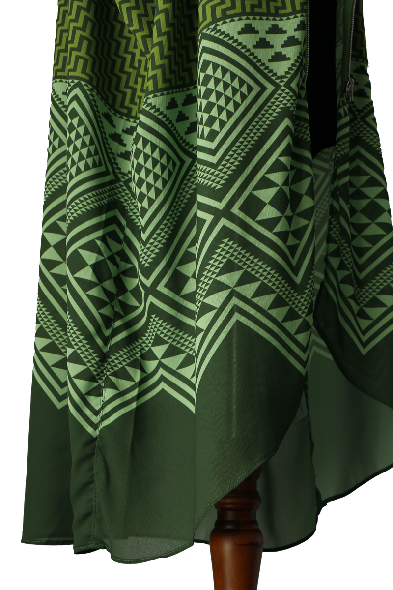 LONG KAFTAN DRESS - NIHO OLIVE