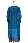 LONG KAFTAN DRESS - NIHO TEAL