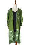 LONG KAFTAN DRESS - NIHO OLIVE