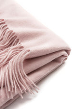 Essentials Scarf/Shawl - Soft Pink - 100% Lambswool