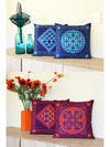 CUSHION COVER-TEAL TĀNIKO