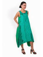 NANAIORE LONG DRESS-GREEN