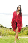 PUTIPUTI KAFTAN - RED